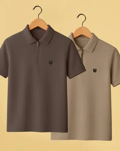 stylish casual wear polo neck tshirt
