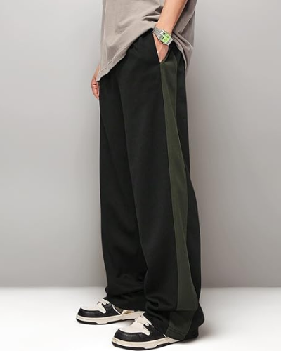 GRECIILOOKS Men's Loose Mid Rise Casual Trousers Pants | Regular | Sports Stylish Track Pant