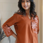 Premium Cotton Embroidered Co-Ord Set